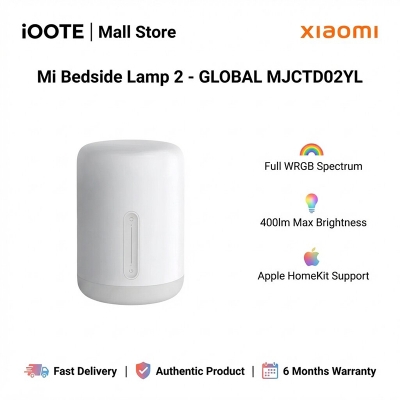 Picture of Mi Bedside Lamp 2 - GLOBAL MJCTD02YL | 6 Months Warranty - White