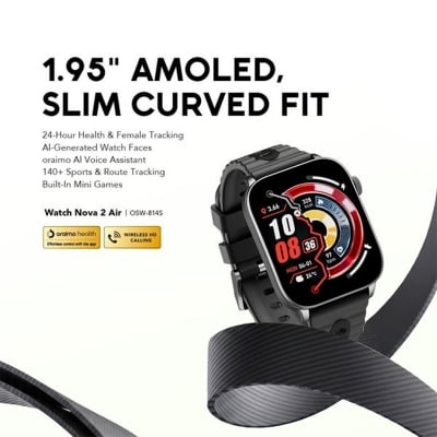 Picture of Oraimo Smart Watch (OSW-814S) | 12 Months Warranty - CHROME