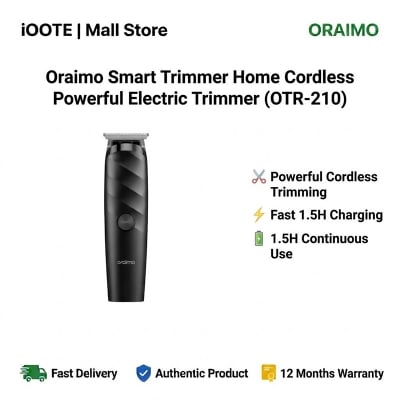 Picture of Oraimo Smart Trimmer Home Cordless Powerful Electric Trimmer (OTR-210) | 12 Months Warranty