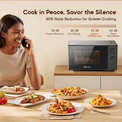 Picture of Oraimo InfiWave Lite 20L Microwave Oven EU (OMO-221A) | 12 Months Warranty