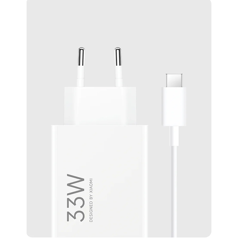 Picture of [Original] Xiaomi 33W hypercharge combo (Type-A) EU | 6 Months Warranty - White