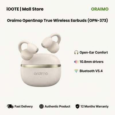 Picture of Oraimo OpenSnap True Wireless Earbuds (OPN-373) | 12 Months Warranty - LIGHT GOLD
