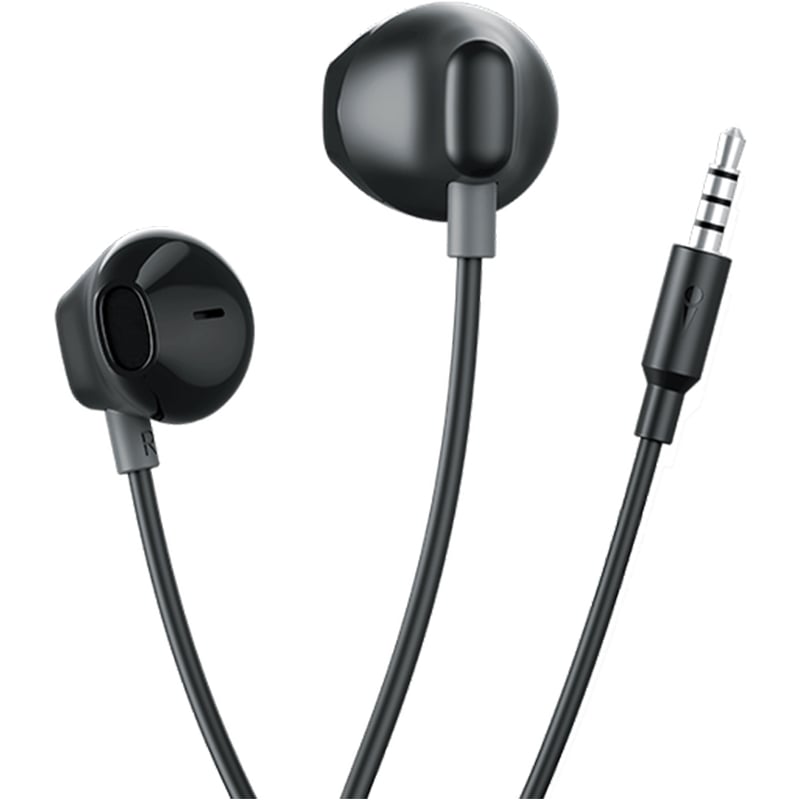 Picture of Oraimo half in-ear 3.5MM Earphone (OEP-320) | 6 Months Warranty - Black