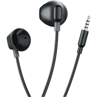 Picture of Oraimo half in-ear 3.5MM Earphone (OEP-320) | 6 Months Warranty - Black