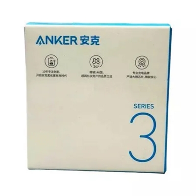 Picture of Anker A81E1 Dual Type-C 60W Fast Charging Data Cable | 18 Months Warranty - White