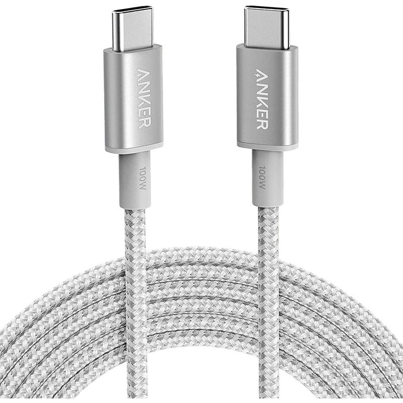 Picture of Anker 333 100W 1M USB-C to USB-C Cable (A8756) White | 18 Months Warranty - White