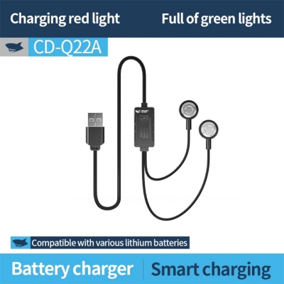 Picture of Smiling Shark Battery Charger 18650 26650 26800 Model CDQ22A | 3 Months Warranty
