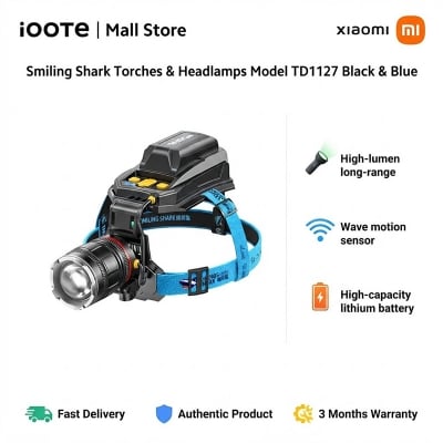 Picture of Smiling Shark Torches & Headlamps Model TD1127 | 3 Months Warranty - Black