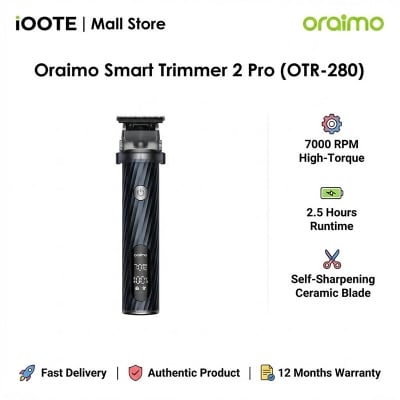 Picture of Oraimo Smart Trimmer 2 Pro (OTR-280) | 12 Months Warranty - Deep Blue