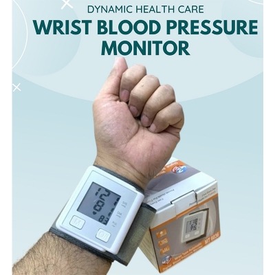 Picture of Digital Wrist Blood Pressure Monitor Hand