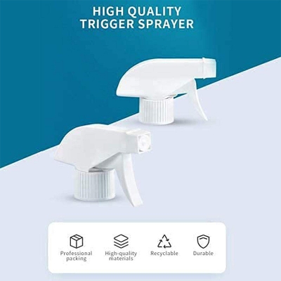Picture of 2pis Plastic Water Spray Nozzle Trigger for Bottle  Spray Gun  Sprayer Spray for Bottle