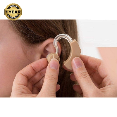 Picture of Rionet Hill Light Hearing Amplifier / Bte Hearing Aid Machine (Base) Sound Amplifier / Ear Hearing Machine / For Older Age with 1 year Warranty Made in Japan Battery
