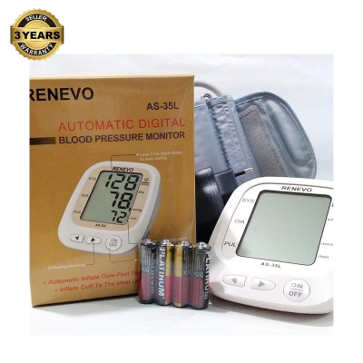 Picture of Bravo Fully Automatic Upper arm Digital Blood Pressure Monitor Apparatus and Testing Machine, Separate Cuff, LCD Display with USB Port with 3 year Warranty