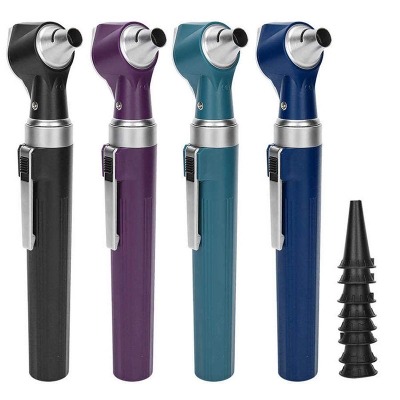 Picture of Professional Diagnostic Kit Ear Care Examination Otoscope Eardrum Endoscope Speculum Home Doctor Ear Cleaner With 8pcs Earmuffs