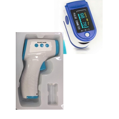 Picture of Combo Pack of Pulse Oximeter & Infrared Thermometer
