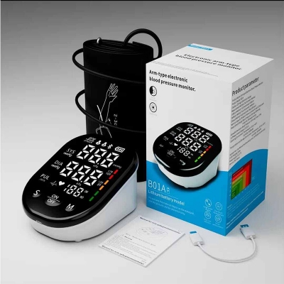 Picture of LED Arm Blood Pressure Monitor Digital Smart BP Machine Home Medical Sphygmomanometer