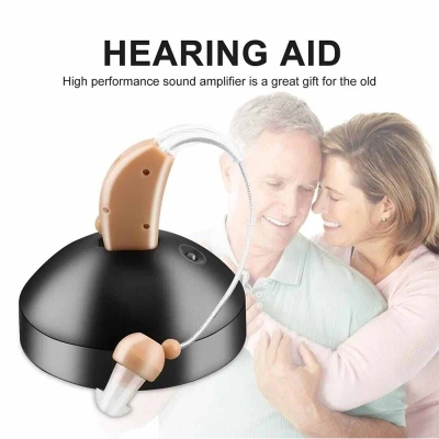 Picture of Rechargeable Hearing Aid for Seniors, Ear Care Tools, Adjustable Sound Amplifier, Hearing Loss