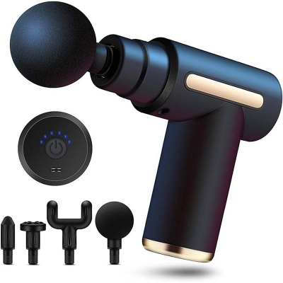 Picture of Portable mini massager deep tissue Therapy to relieve muscle soreness, used for athletes, percussion muscle massager and back massager