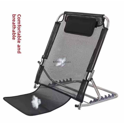 Picture of Folding Bed Back Rest - 6-gear Adjustable Backrest Bed Support for Elderly & Disabled for Sit up or Reclined Position,Read,Eat in Bed Int: One size