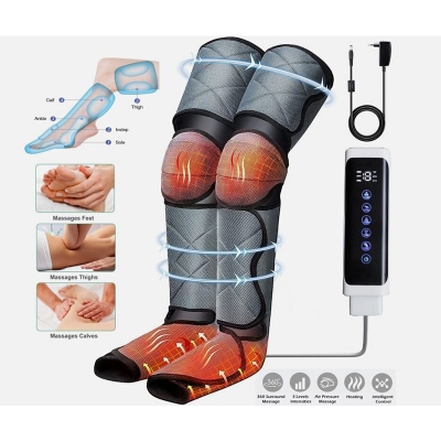 Picture of Air Compression Foot and Leg Massager Circulation & Relaxation – 4 Intensities with 6 Modes to Reliefs Pain