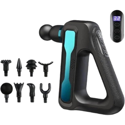 Picture of 32 Level Electric Deep Tissue Massager for Neck, Back & Full Body Pain Relief – Muscle Recovery Device for Sports & Fitness