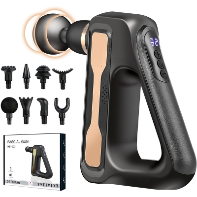 Picture of Portable and Rechargeable 32 Level Electric Deep Tissue Massager for Neck, Back & Full Body Pain Relief – Muscle Recovery Device for Sports & Fitness
