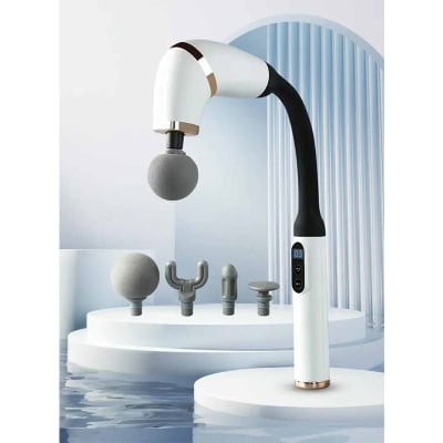 Picture of Professional Deep Tissue Body Massager Powerful Fascia Massage Hammer U-shaped Massage With Extended Handle