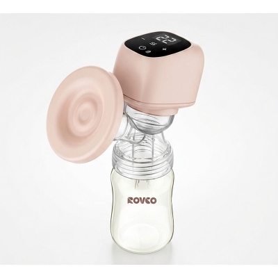 Picture of Rovco Portable Electric Breast Pump 180ml PPSU Bottle - Rechargeable Silent Breast Milk Pump