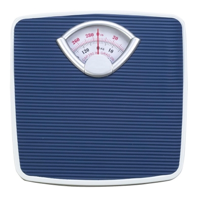 Picture of DOCTOR MEDICAL Analog Body Weight Scale  Mechanical Scale  286 lbs 130 kg Capacity  Non-Skid  Simple Dial Calibration