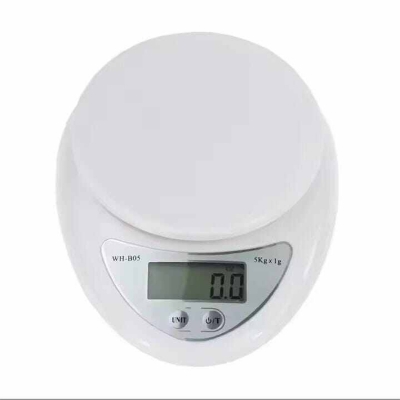 Picture of 5 Kg/1GramKitchenScale Reusable Electronic Scale with Portable LED Digital Display FoodScale Weighing Scale Kitchen Baking Scale