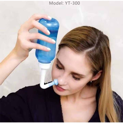 Picture of 300ml Nose Cleaner Nasal Irrigator Nasal Wash Neti Pot Avoid Allergic Rhinitis Sinusitis Cure For Adult Child Therapy