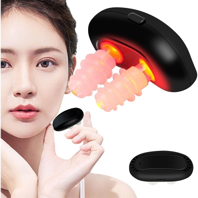 Picture of Red light nasal therapy device, red light rhinitis therapy, physiotherapy device for relieving nasal complaints and nasal congestion