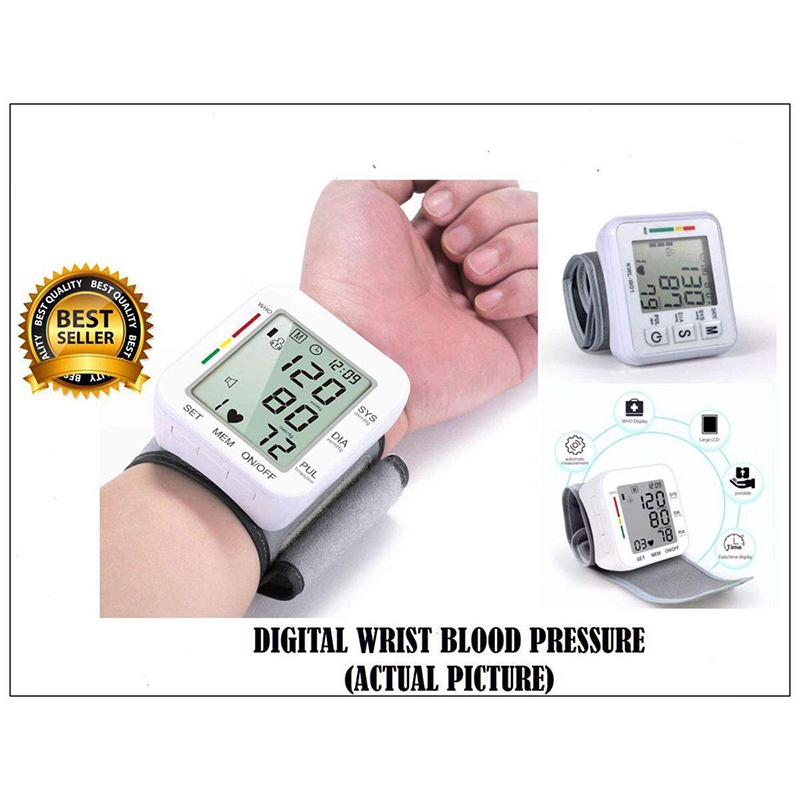 Picture of Digital Wrist Blood Pressure Monitor Hand