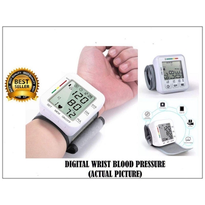 Picture of Digital Wrist Blood Pressure Monitor Hand