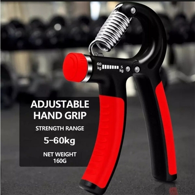 Picture of 5-60Kg Gym Fitness Hand Grip Men Adjustable Finger Heavy Exerciser Strength for Muscle Recovery Hand Gripper Trainer