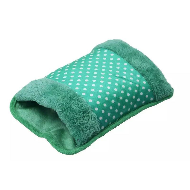 Picture of electric Velvet Heating pad/Hot water/Heat Pouch bag with gel for pain relief Multicolour