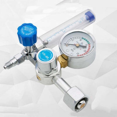 Picture of Oxygen Flowmeter Made of Metal, Manually Control Oxygen Flow