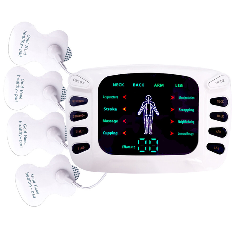 Picture of Ems Massage Tens Machine Physiotherapy Acupuncture Body Muscle Massager Electric Digital Therapy Machine 8 Modes Health Care