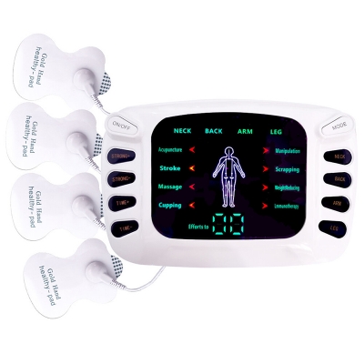 Picture of Ems Massage Tens Machine Physiotherapy Acupuncture Body Muscle Massager Electric Digital Therapy Machine 8 Modes Health Care
