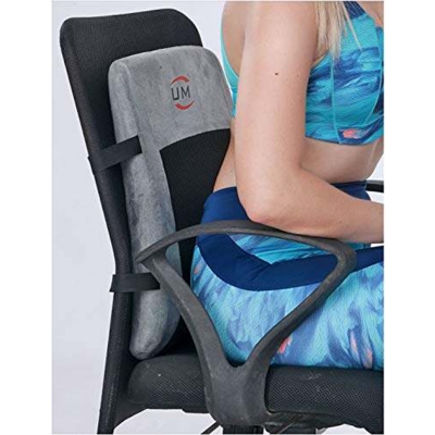 Picture of UM United Medicare Back Rest Support Full(Chair/Seat Support, Back Pain)-Universal Size