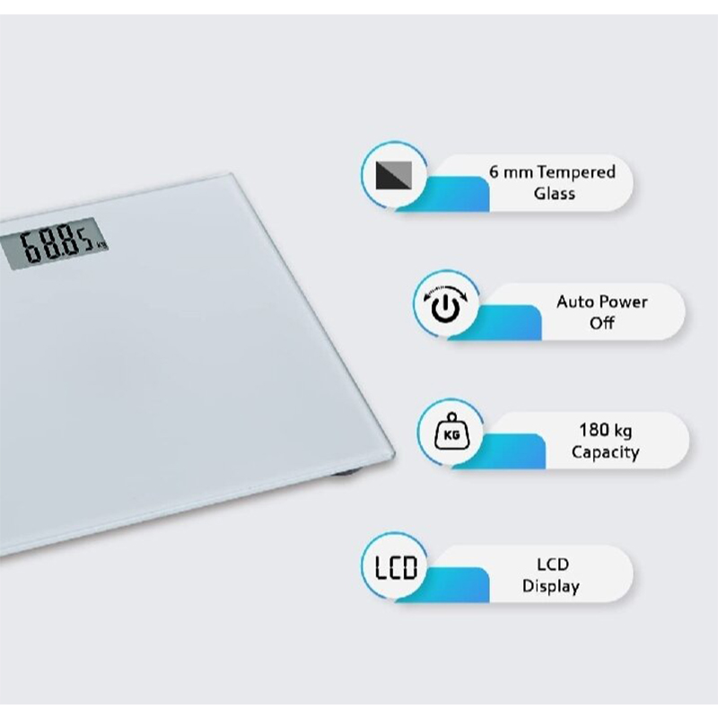 Picture of Digital Weighing Machine (Various Colors) with Home Display for Human Target - Weighing Machine