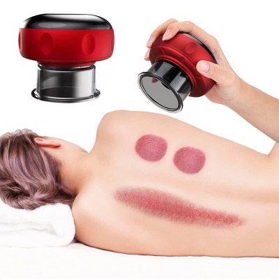 Picture of Device Smart Dynamic Cupping Therapy Set Cellulite Massager Device Heating Therapy 3 in 1 Vacuum Therapy Machine Remover Gua Sha Massage Tool with12 Level Temperature Suction