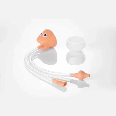 Picture of Baby Nasal Aspirator Infant Nasal Suction Snot Cleaner Baby Mouth Suction Catheter Children Cleansing Sucker Nose Cleaning Tools