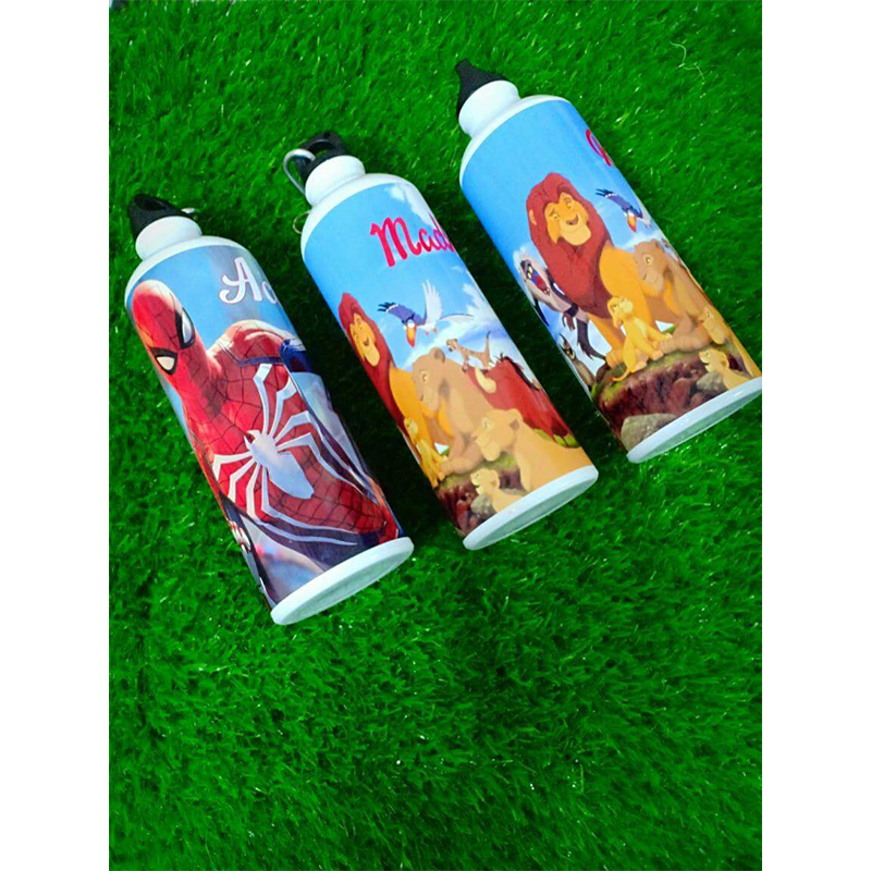 Picture of Customize Alluminium Water Bottle Print with Your Own PHOTO, Design. 650 ML.