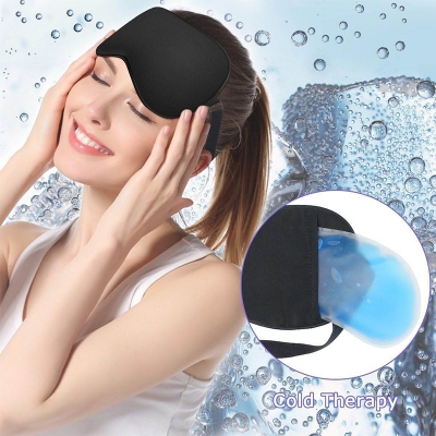 Picture of elvet Cooling Gel Relaxing Eye Sleep Mask For Dark Circles, Dry Eyes, Cooling Eyes, Pain Relief, Redness, Eye Patches, Sleeping Cool Pad Suitable For All Family Members Sleeping Mask