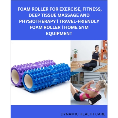 Picture of Exercise, Fitness, Deep Tissue Massage and Physiotherapy | Travel-Friendly Foam Roller | Home Gym Equipment