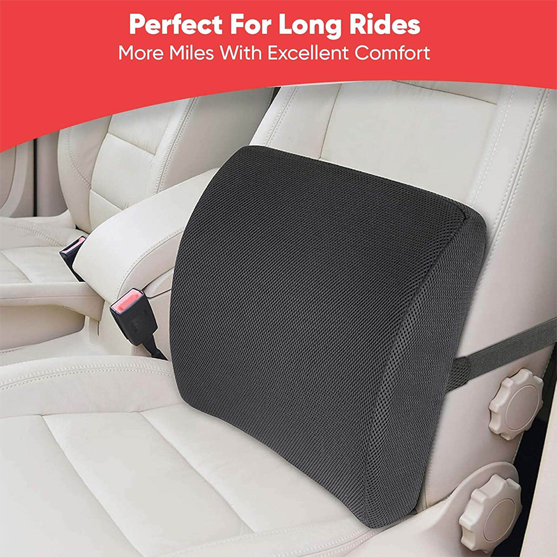 Picture of Lumbar Support for Back Pain Relief Compatible with Computer, Office Chairs and Cars -Ergonomic Designs Having Anti Sweat Mesh Cover on Lumbar Chair Support, h
