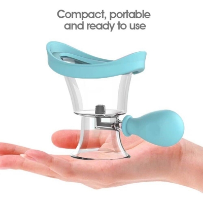 Picture of Silicone Eye Wash Cup – Gentle Eye Rinse & Cleaning Cup with Manual Air Pressure, Dust & Makeup Irritant Remover