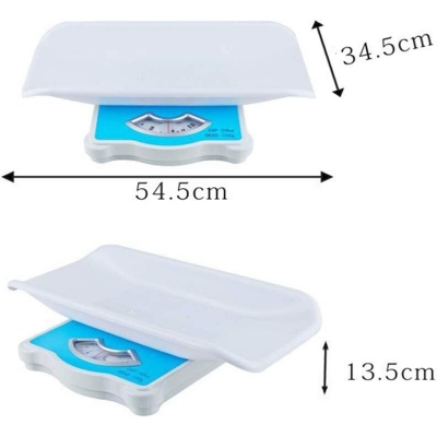 Picture of Multi-Purpose Mechanical Baby & Pet Weighing Scale – Precision Weight Measurement for Infants, Toddlers, Puppies, Kittens, Cats & Small Dogs, Durable Analog Scale with 20kg Capacity 