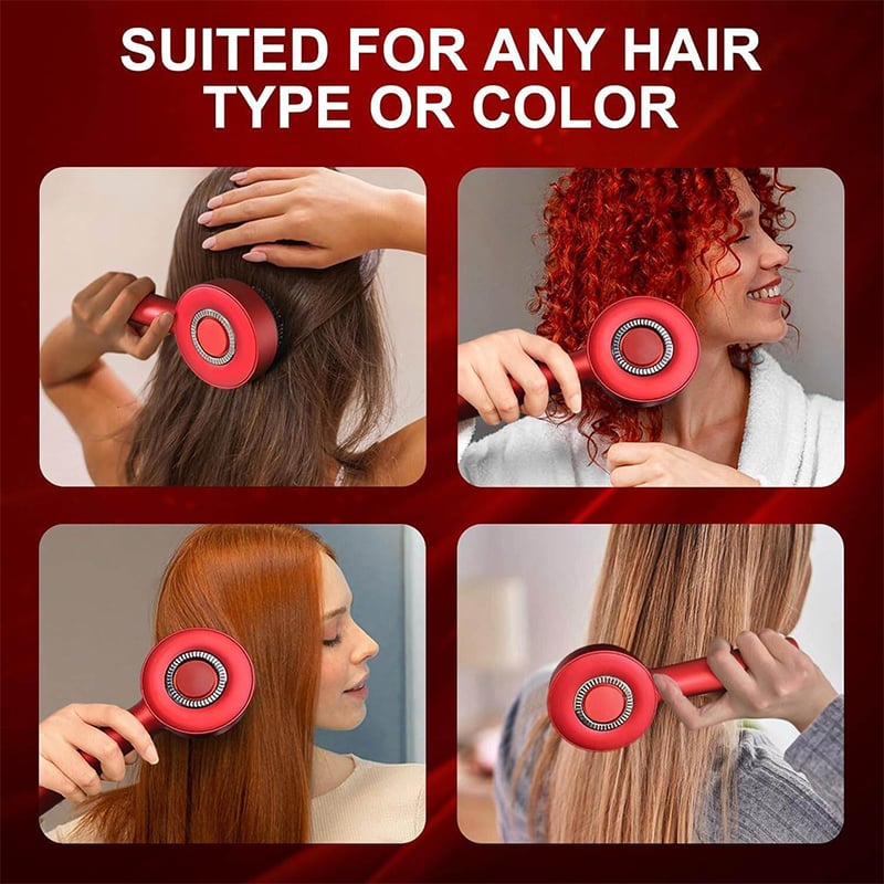 Picture of Premium Head Scalp Electric Massager Comb | Scalp Massaging Brush with 3 In 1 Hair Oil Applicator | IPX7 Water Resistant,Portable Deep Massager For Hair & Head Relaxation at Home | Shiatsu Massage for Hair Growth/Stress Relax (Multicolor)